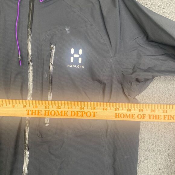 Haglofs L.I.M Series 3 Gore-Tex Waterproof Jacket size Large womens - Picture 11 of 14